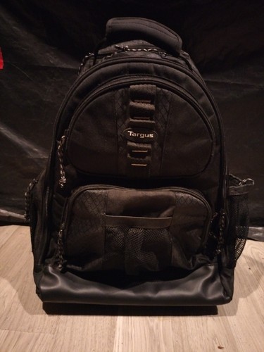 Targus Rolling Carry On Backpack Black UnderSeat Suitcase Bag Luggage Weekender