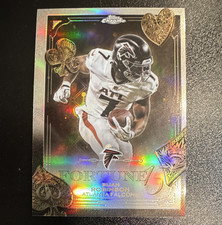 Topps 2025 Topps Chrome Fortune 15 Refractor Bijan Robinson #F15-14 Falcons