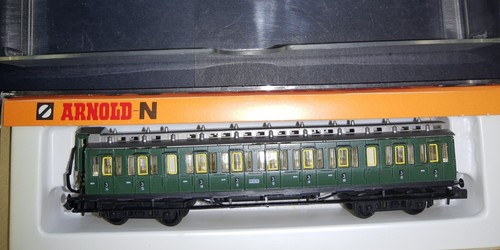 Arnold Spur N 3391 Personenwagen 3. Klasse Abteilwagen mit Bh. der KPEV in OVP | Zustand: Neu