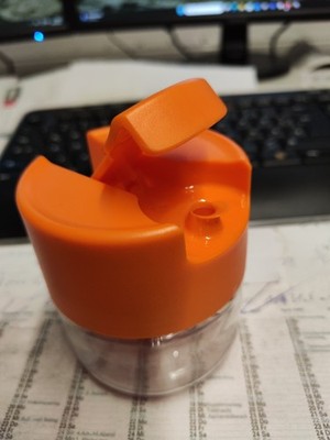 Tupperware Manhattan 200 ml Orange   Ausgießer Essig Öl Sojasauce   Neu