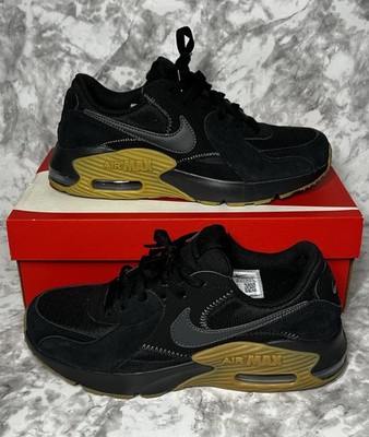 Nike Air Max Excee Running Mens Black Anthracite Gum Brown HV0928-010 Size 8