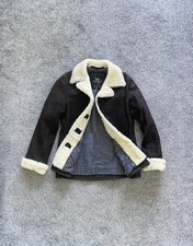 PALL MALL Women's Leather Jacket Size M Brown GENUINE