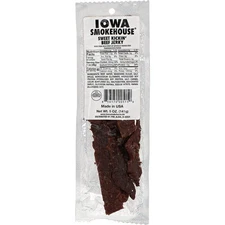 Iowa Smokehouse 5 Oz. Sweet Kickin' Beef Jerky is-5jsk Pack of 12 Iowa
