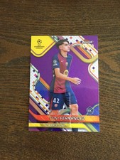 2024-25 Topps Finest UCC Toni Hernandez Barcelona Purple 87/299 RC