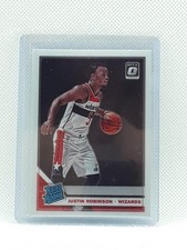 Justin Robinson 2019-20 Donruss Optic NBA Rated Rookie #174 - Washington Wizards