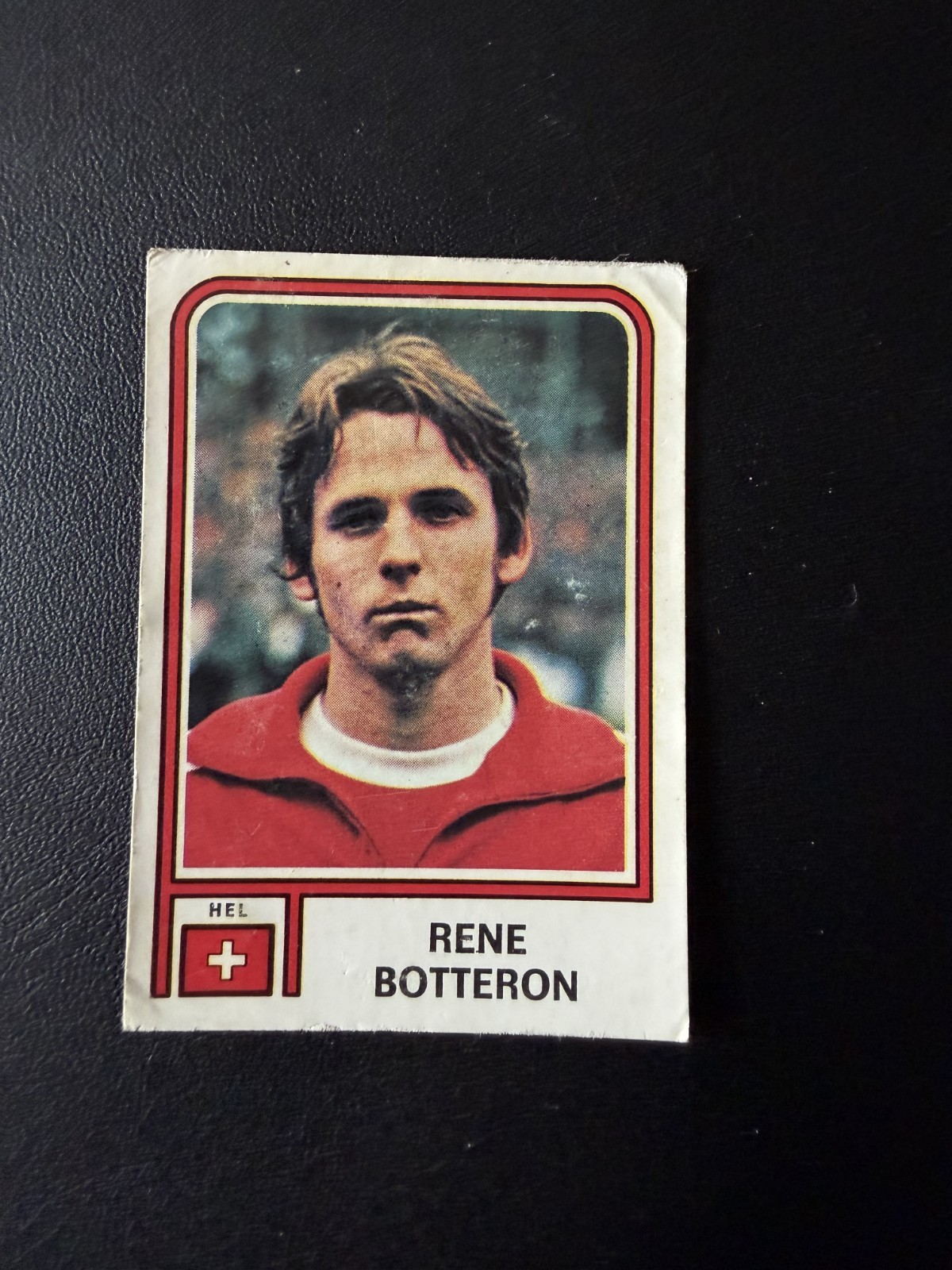 ALBUM FIGURINE PANINI WC ARGENTINA 78 #364 Rene Botteron COME DA FOTO