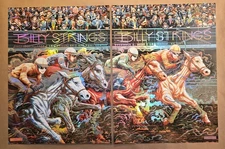 Billy Strings Louisville 12/5-6  Miles Tsang MATCHING #'s Foil SE Set LE75