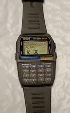 Vintage 1990s Casio Wave Ceptor Data Bank 150 Calculator Watch