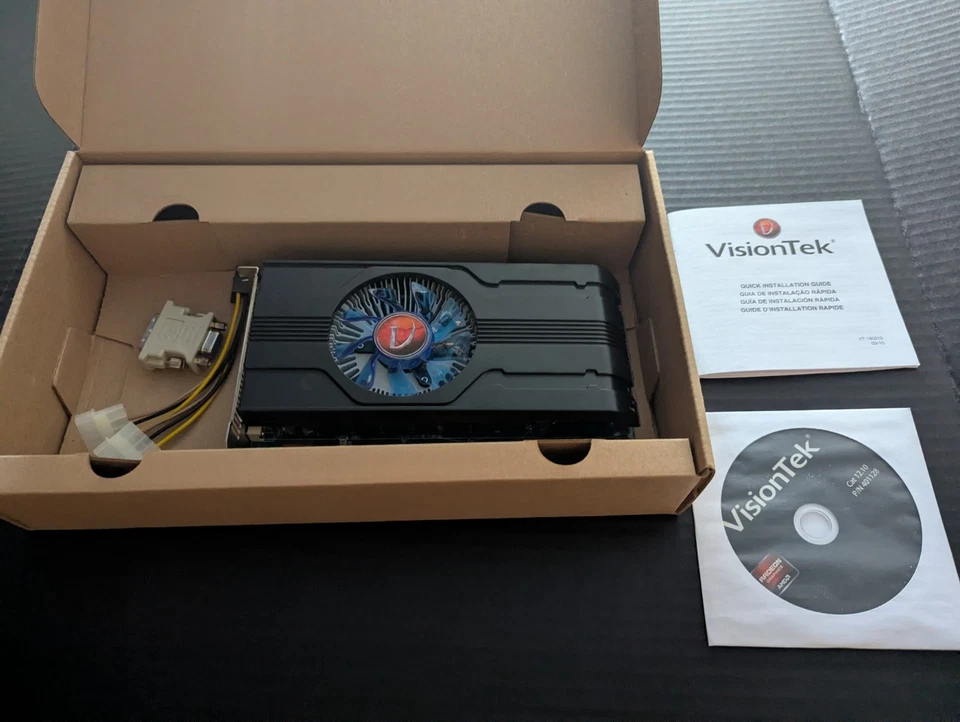 VisionTek HD7770 1GB-GDDR5 Videocard New Open Box - Image 4 of 4