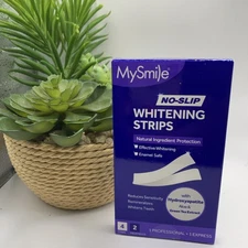 MySmile No-Slip Whitening Strips 2 Treatments 1 Professional + 1 Express 
