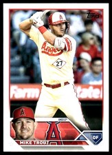 Mike Trout 2023 Topps #27 Los Angeles Angels MLB READ FREE SHIPPING AutographDen