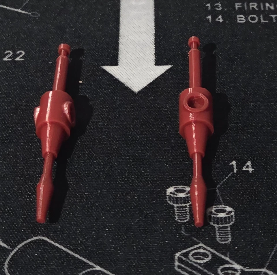 Transformers Thrust G1 Impreso en 3D Repuesto Rayo Nulo Juego De X2 Foto 4 de 4