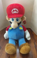 Super Mario 36" Stuffed Plush 2016, w/Tag, Official Nintendo, 3 Feet, Nice