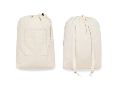 Laundry Bag Durable Clothes Drawstring Bag Machine Washable Travel Laundry Or...