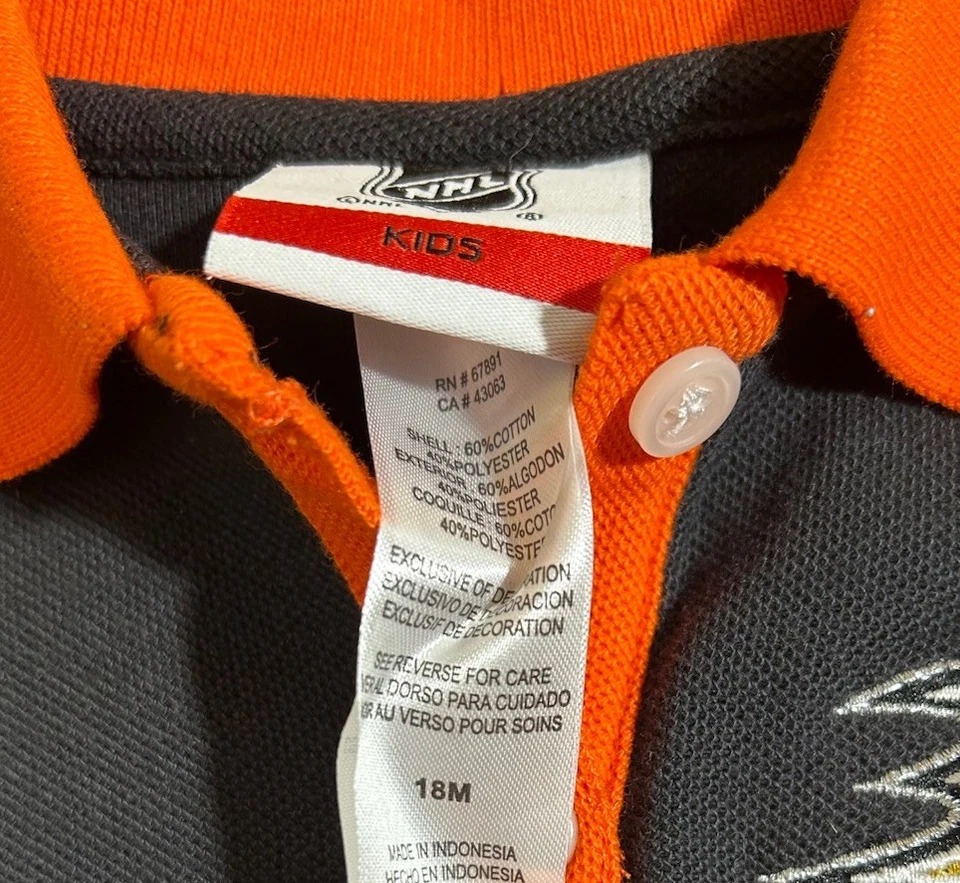 Vestido Anaheim Ducks Nhl Bebé Niña 18 Meses Foto 4 de 4