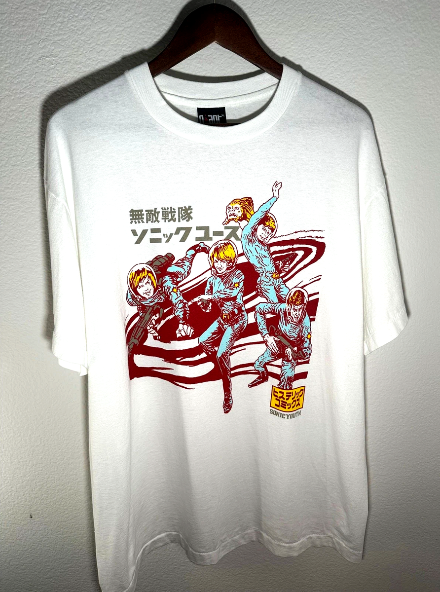 Vintage Sonic Youth Hysteric Astronaut Japan Tour Shirt Size XL