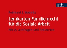 Lernkarten Familienrecht für die Soziale Arbeit | Reinhard J. Wabnitz | Buch