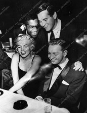 8b03-036 Marilyn Monroe Sammy Davis Jr Mel Torme and? 8b03-036 8b03-036