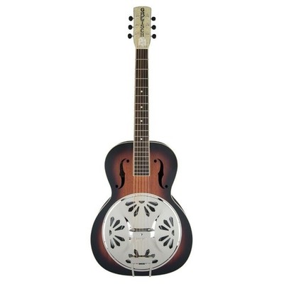 Gretsch G9220 6-String Resonator Electric Guitar with Bobtail Round.. -OPEN BOX