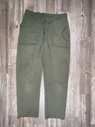 Vintage OG 507 Pants Mens 34X31 Army Green Vietnam Military Trouser Utility 107