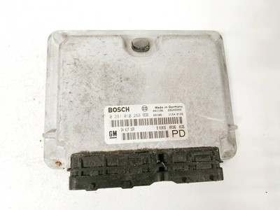 Opel Zafira 2001 ECU Engine Computer (Engine Control Unit) 0281010 #2193284-29