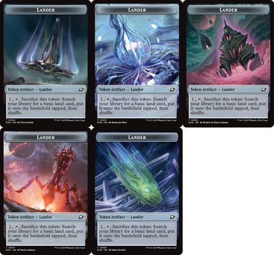 LANDER TOKEN Set of 5 ~ ALL ART mtg NM Edge of Eternities Robot Flip Side | eBay LANDER TOKEN Set of 5 ~ ALL ART mtg NM Edge of Eternities Robot Flip Side | eBay