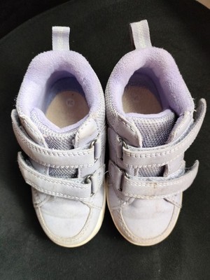 gefütterte Halbschuhe in lila Größe 24 Baby Kleinkind