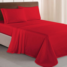 Luxurious 1500 Premium Hotel Quality Microfiber Three Line Embroidered Softest 4