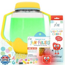Glo Pals Play Pack Bundle with Sensory Play Jar, Water-Activated