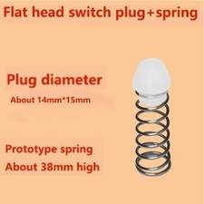 1PC NEW Air Impact Wrench Parts spring Flat head switch plug +spring