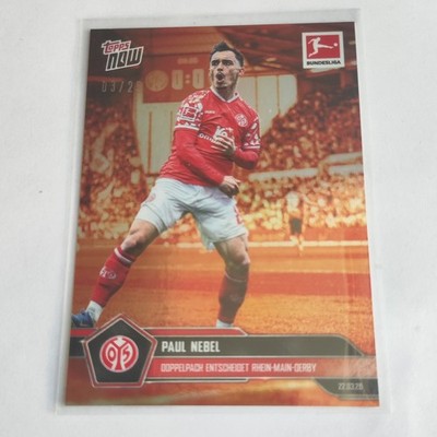 Topps Now Bundesliga 2025-26 Paul Nebel /25 #154 Mainz 05