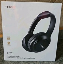 NEW Sealed TOZO HT2 Hybrid Active Noise Cancelling Headphones Wireless Over Ear