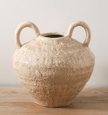 Ceric Flower Vase, Lar Farmhouse Vases Home Decor, Handmade
