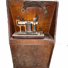 antique telegraph sounder signaling electric co