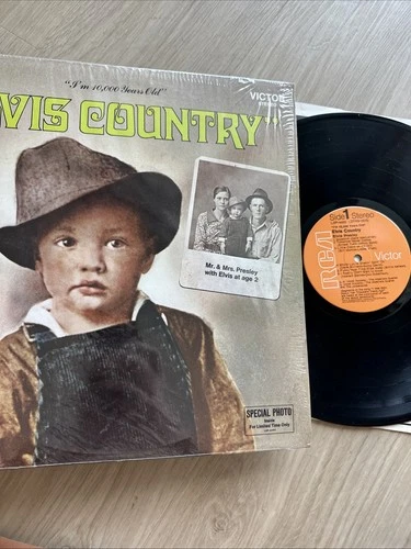Elvis Presley - Elvis Country, 1971 Vinyl LP - RCA - Near Mint With Photo, Hype