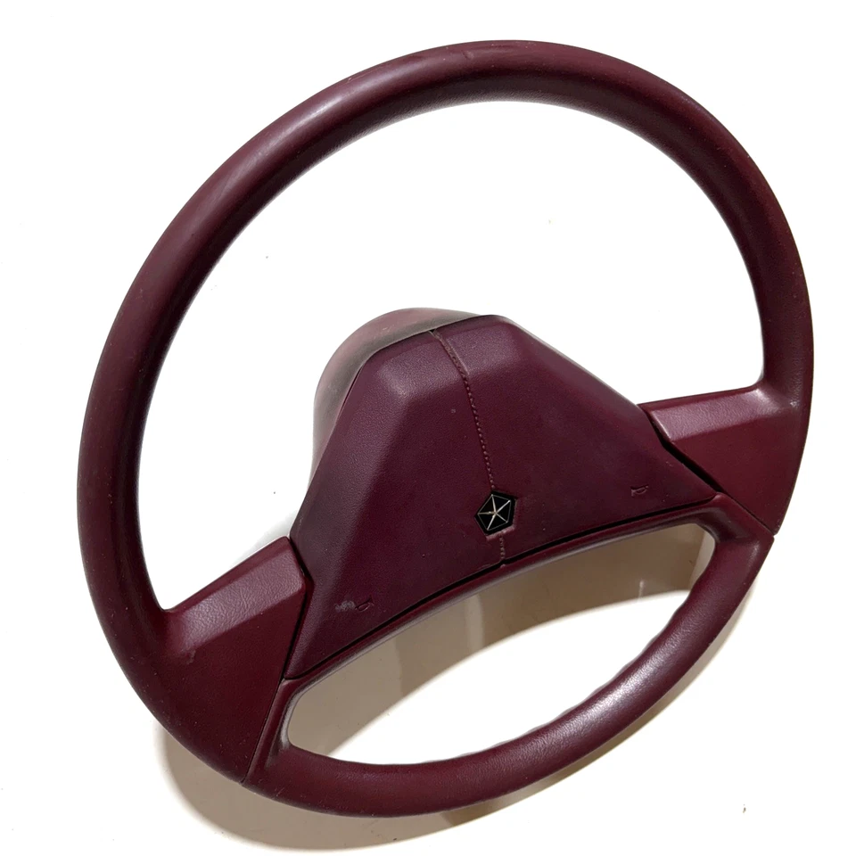 1982-1992 Dodge D-Series (Ram) steering wheel with horn pad (OEM) - Image 2 of 4