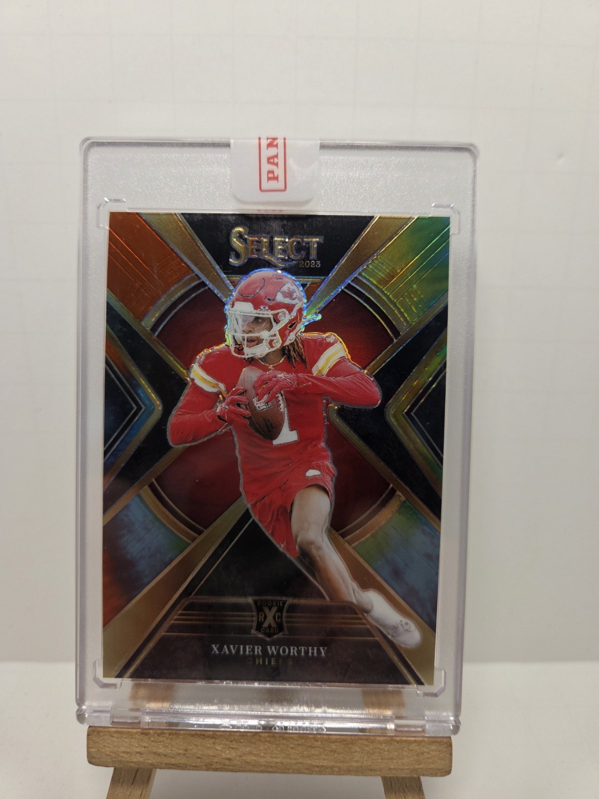 2023 Panini Select 2024 XRC Prizm Xavier Worthy #514 Tie-Dye /25 (RC) Rare!!!