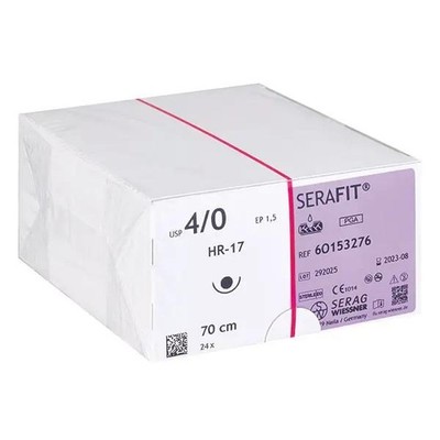 SERAFIT 24St Serag Wiessner Geflochtener Resorbierbarer Faden Nahtmaterial