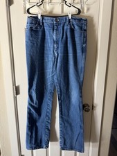 Vintage Wrangler Made in the USA Denim Blue Jeans Straight Leg Size 38x36 Men