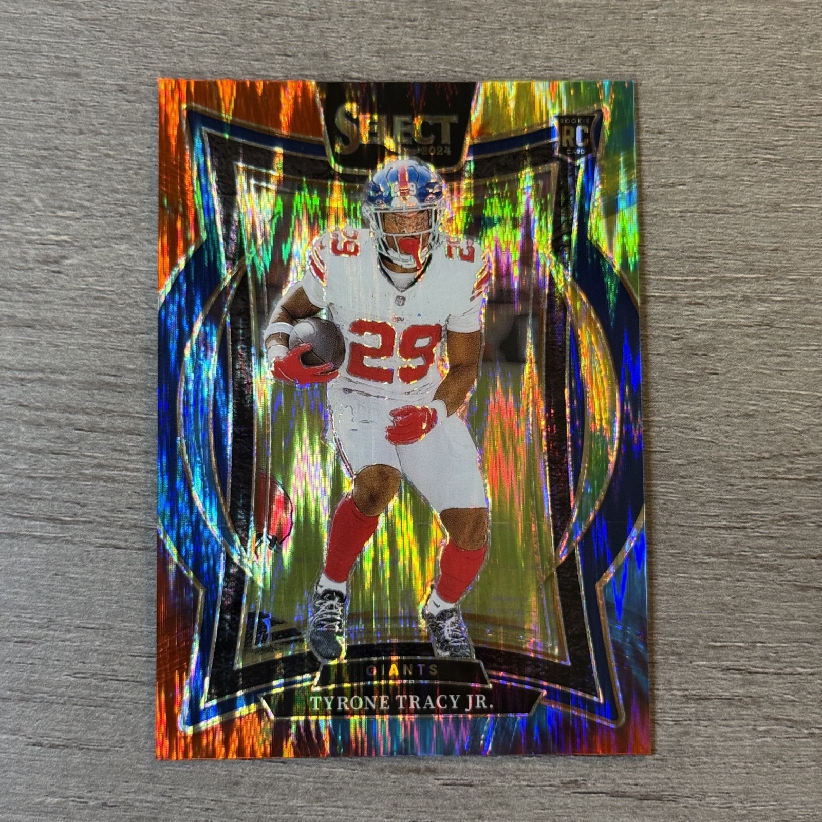 2024 Panini Select Tyrone Tracy Jr. Tie-Dye Prizm /25 (RC) - Concourse 