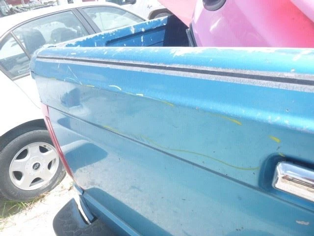 Ford F-150 1995 Bootlid/Tailgate Blue F2TZ-9940700-A 4256 - Image 3 of 4