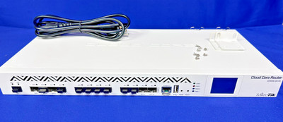 MikroTik CCR1016-12S-1S+ Cloud Core Router 12 SFP 10G SFP+ - SFP 8 Damaged
