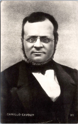 RPPC Camillo Benso Count of Cavour Italian Statesman - Photo Postcard