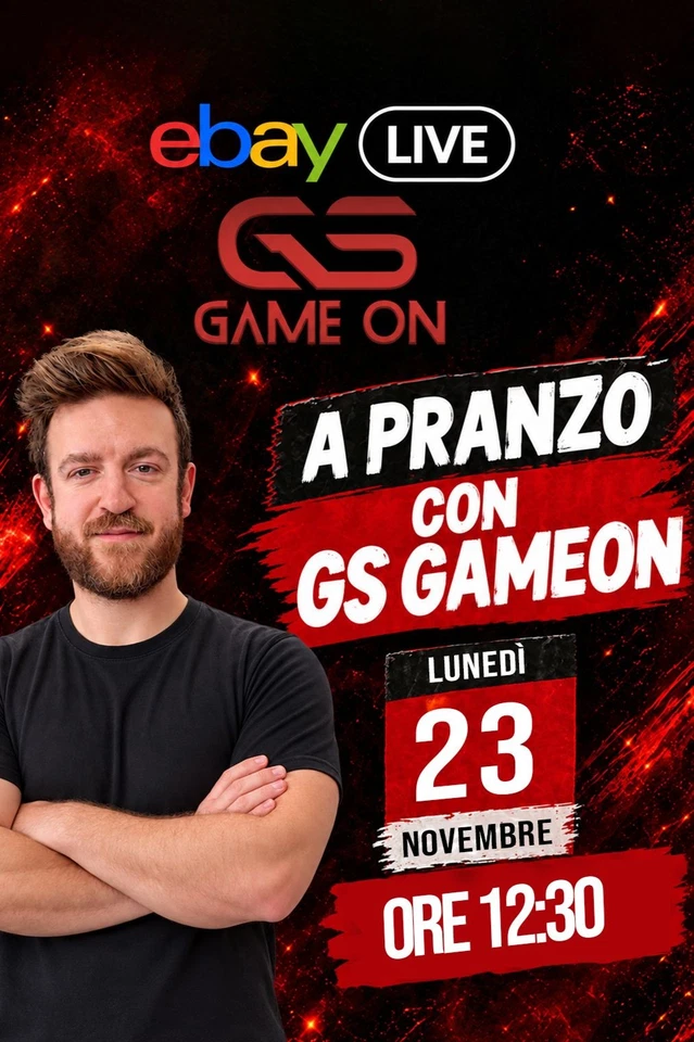 A pranzo con GS-GAMEON - Aste a €1 e Rip&Ship