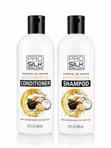 2 Pro Silk Salon Conditioner Shea Butter And Coconut Oils 32 oz.