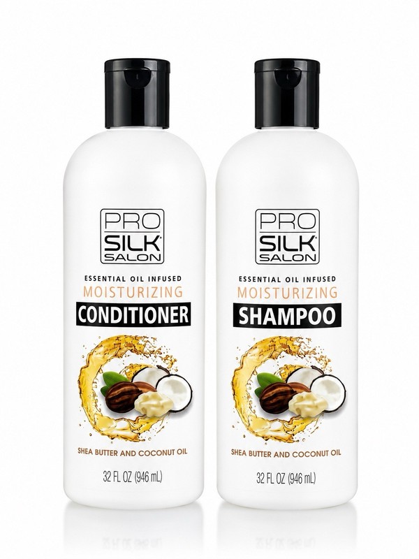 2 Pro Silk Salon Conditioner Shea Butter And Coconut Oils 32 oz.