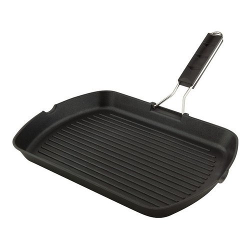 Bistecchiera Ilsa Dietigrill Induction Nero 26x26 per Grigliate Perfette
