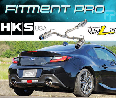 HKS Hi-Power SPEC-L2 Exhaust System For 22+ Subaru BRZ/Toyota GR86 32016-AF101V