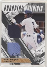 2019 Elite Extra Edition Dual Prospect Materials Black 237/399 Vidal Brujan n1u