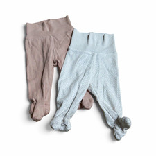 H&M Baby Stramplerhose Hose Gr. 56 2er Set be...
